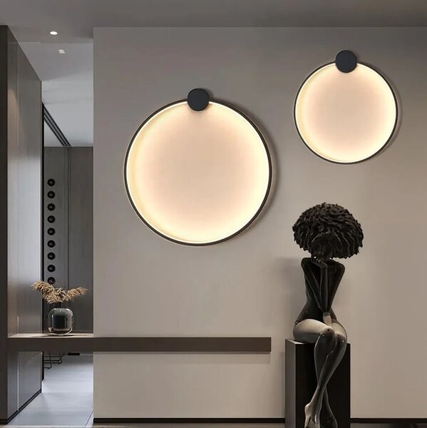Stenska svetilka LED APP1389-CW BLACK 50cm