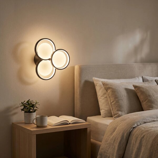 Stenska svetilka LED APP1919-W Black