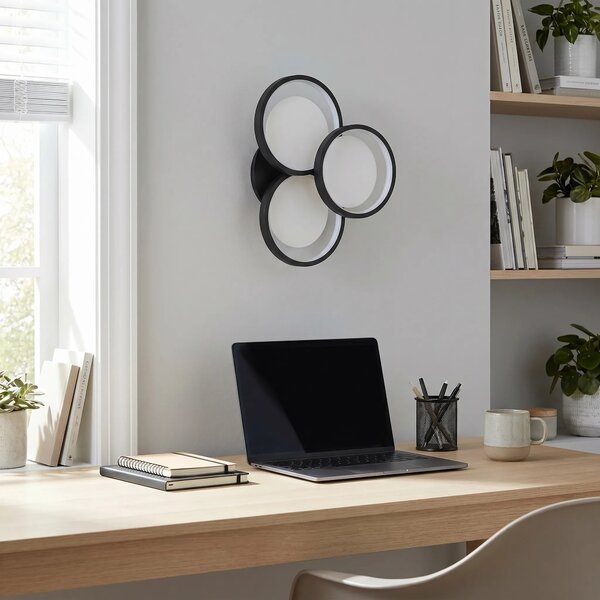 Stenska svetilka LED APP1919-W Black