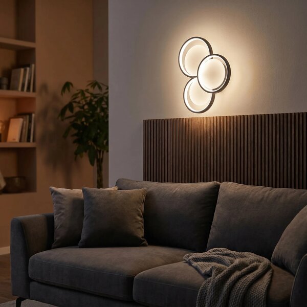 Stenska svetilka LED APP1919-W Black