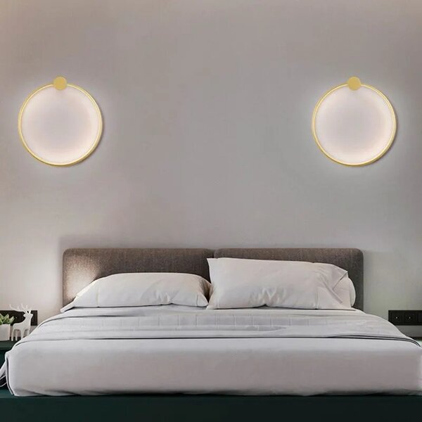 Stenska svetilka LED APP1384-CW GOLD 30cm