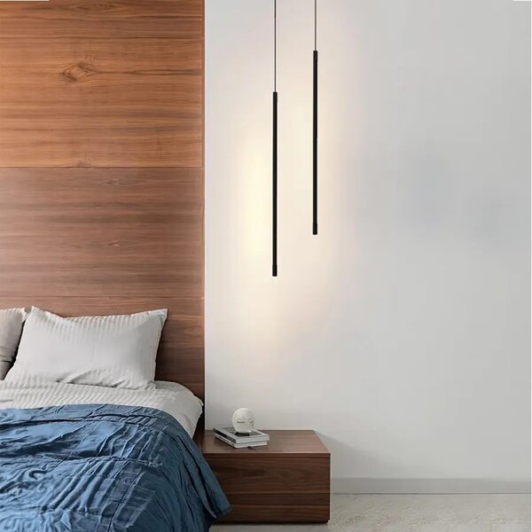 Stropna svetilka LED APP1413-C BLACK 100cm