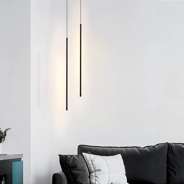 Stropna svetilka LED APP1413-C BLACK 100cm