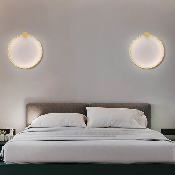 Stenska svetilka LED APP1384-CW GOLD 30cm
