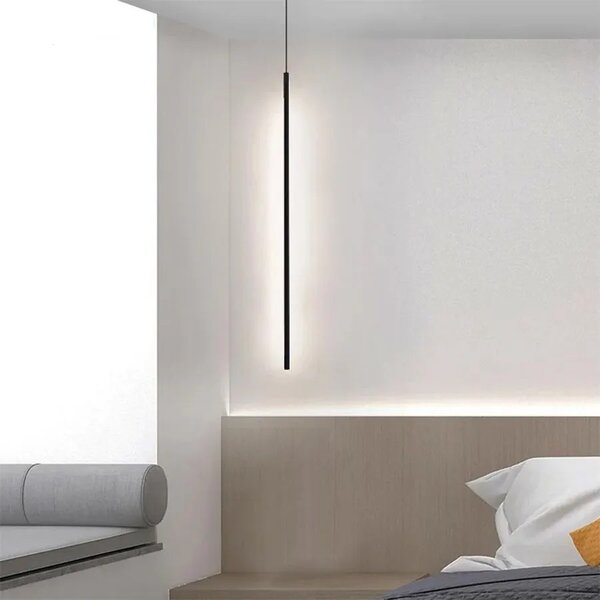 Stropna svetilka LED APP1413-C BLACK 100cm