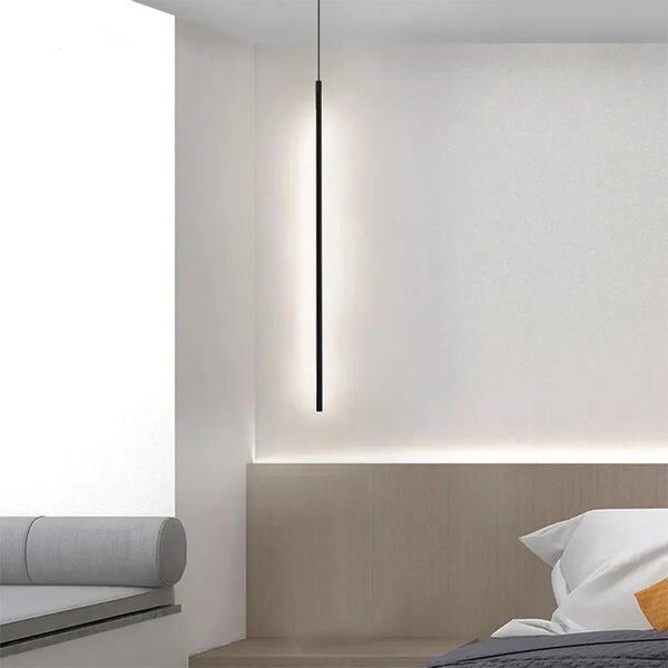 Stropna svetilka LED APP1413-C BLACK 100cm