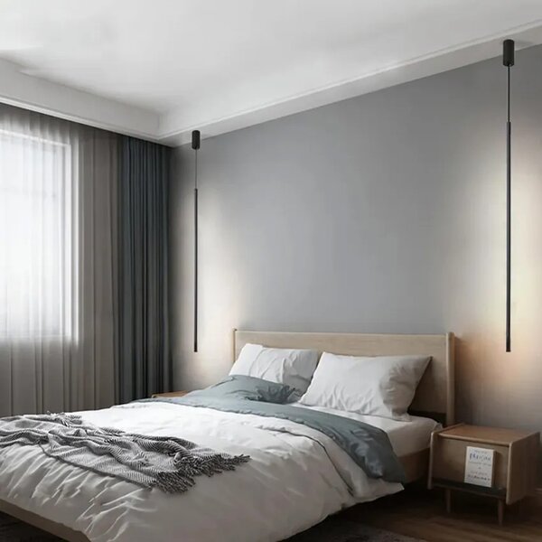 Stropna svetilka LED APP1413-C BLACK 100cm