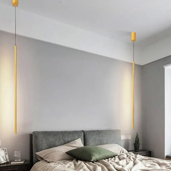 Stropna svetilka LED APP1414-C GOLD 100cm