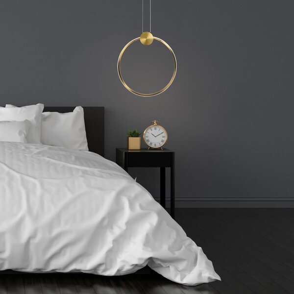 Stropna svetilka LED APP1394-CP OLD GOLD 30cm