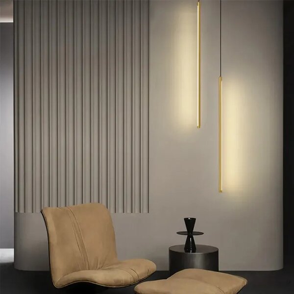 Stropna svetilka LED APP1414-C GOLD 100cm