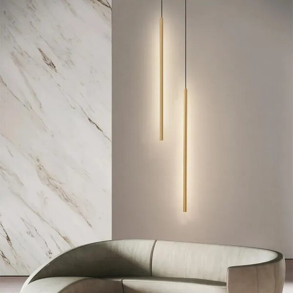 Stropna svetilka LED APP1414-C GOLD 100cm