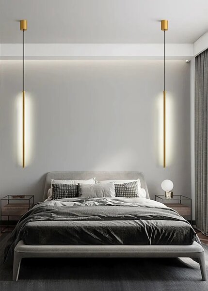 Stropna svetilka LED APP1414-C GOLD 100cm