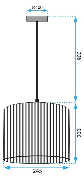 Stropna svetilka APP1323-1CP