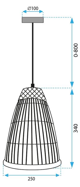 Stropna svetilka APP1328-1CP