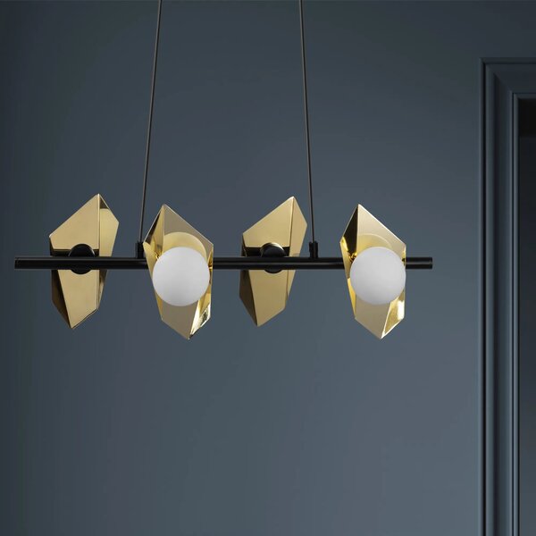 Stropna svetilka APP1412-CP BLACK GOLD