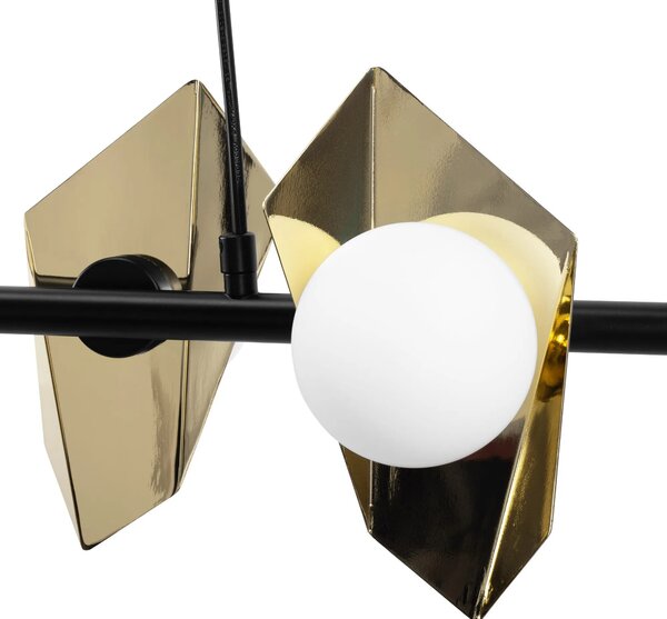 Stropna svetilka APP1412-CP BLACK GOLD