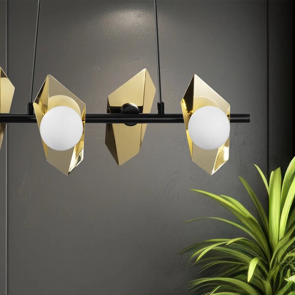 Stropna svetilka APP1412-CP BLACK GOLD