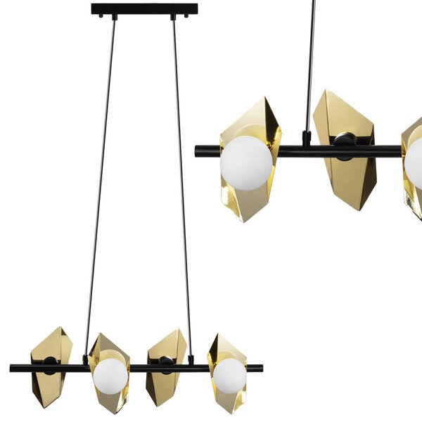 Stropna svetilka APP1412-CP BLACK GOLD