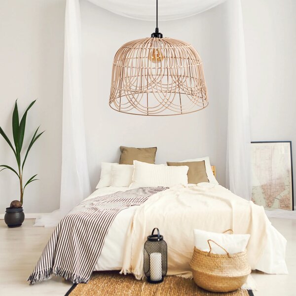 NARAVNA BOHO OBESEK STROPNA SVETILKA APP1351-1CP 30 cm