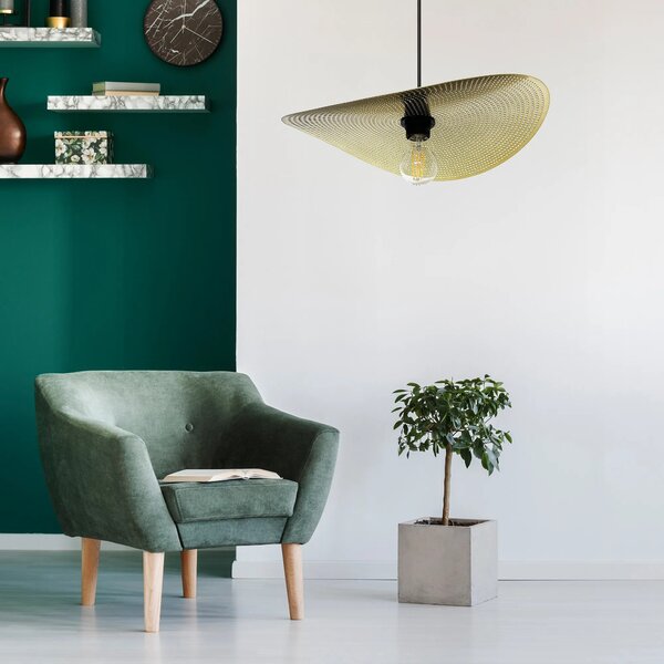 Stropna svetilka APP1469-1CP BLACK/GOLD