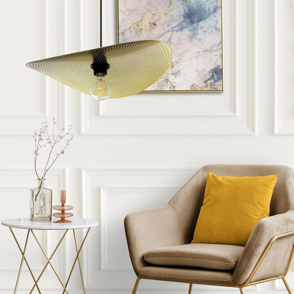 Stropna svetilka APP1469-1CP BLACK/GOLD