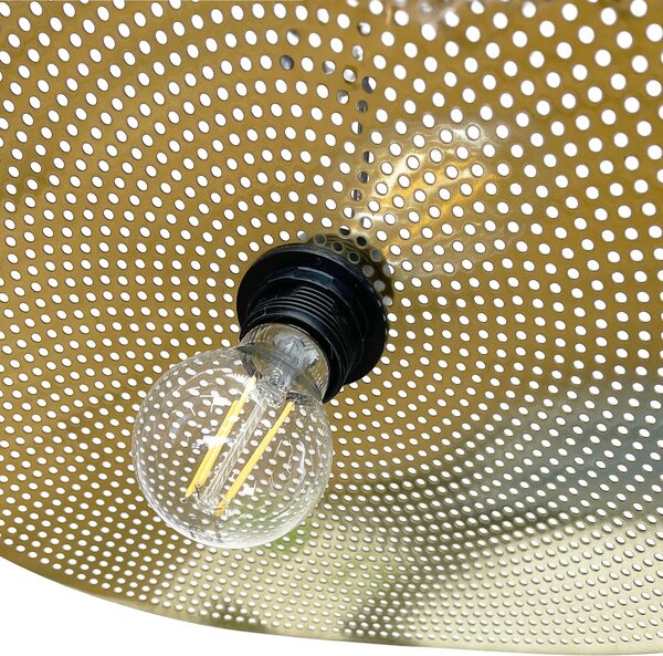 Stropna svetilka APP1469-1CP BLACK/GOLD