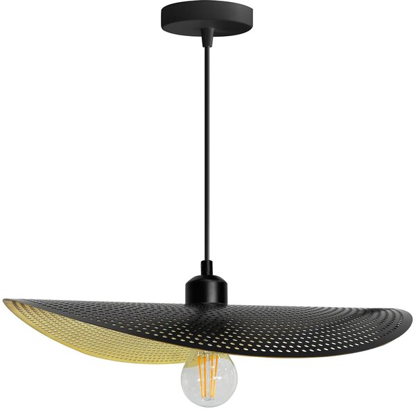 Stropna svetilka APP1469-1CP BLACK/GOLD