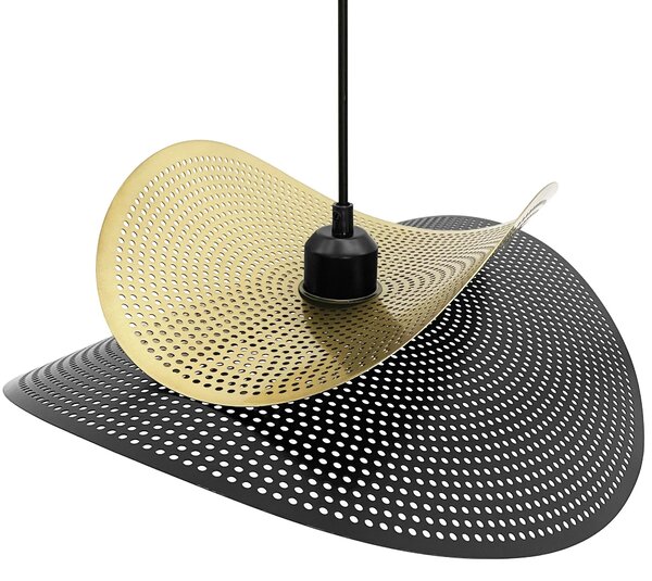 Stropna svetilka APP1471-1CP black/gold