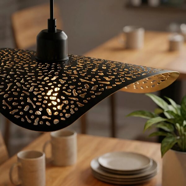 Stropna svetilka APP1468-1CP BLACK/OLD GOLD