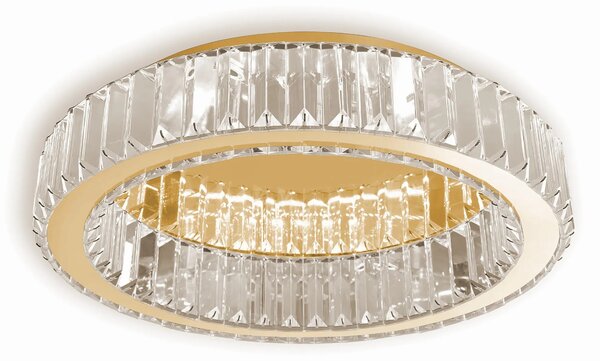 Kristalna svetilka plafond APP1719-C 40 cm Gold