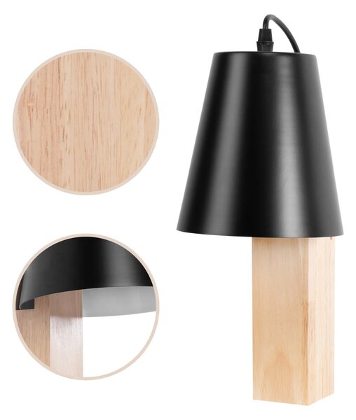 Stenska svetilka LOFT APP1279-1W BLACK