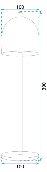 Nočna svetilka APP1357-T gold