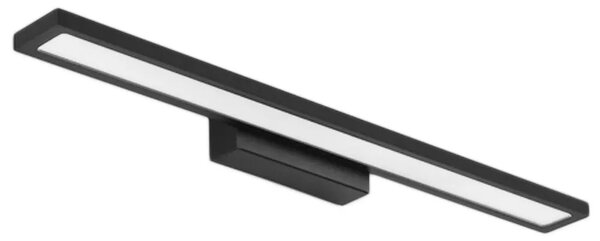 STENSKA SVETILKA ZA KOPALNICO VODILA 60CM APP840-1W RAVNA ČRNA