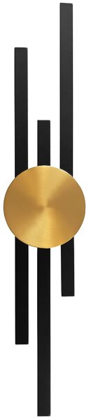 Stenska svetilka LED APP1437-W BLACK GOLD