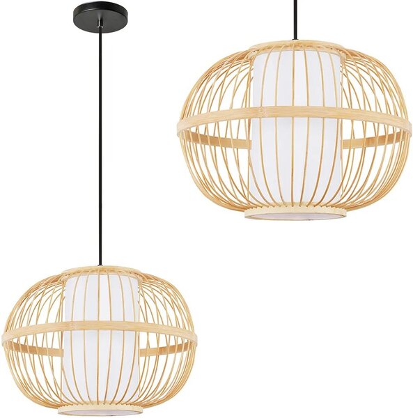 NARAVNA BOHO OBESEK STROPNA SVETILKA APP1631-1CP 30cm