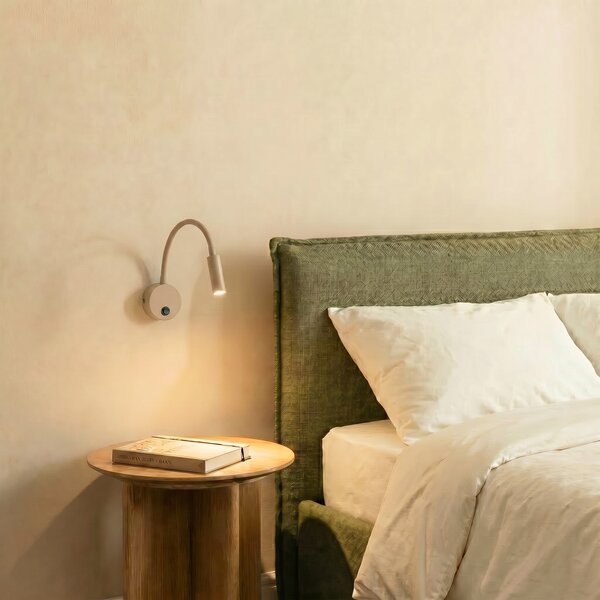 TK Lighting Stenna svetilka Lagos, pesek/črna, G9, višina 45 cm, kovina, zatemnjen, Bež, spalnica, Kovina