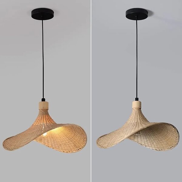 BAMBUSOVA VISEČA SVETILKA APP1642-1CP 30cm