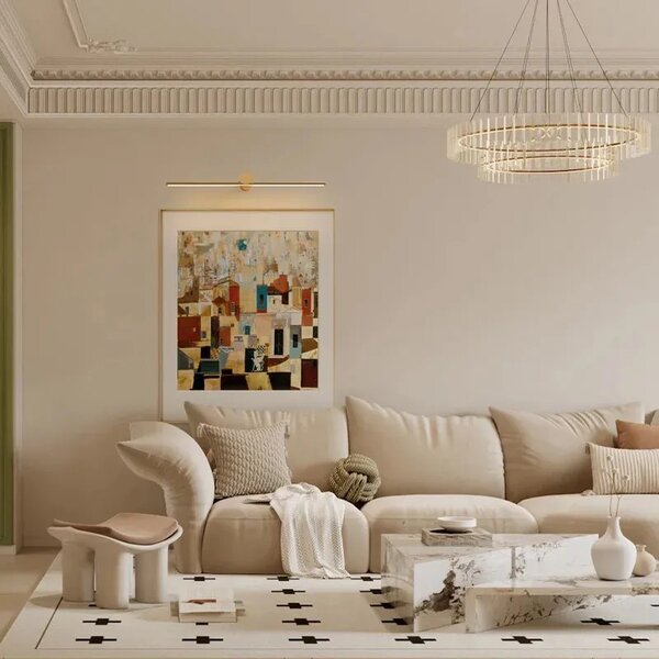 Stenska svetilka LED 60CM APP1348 OLD GOLD