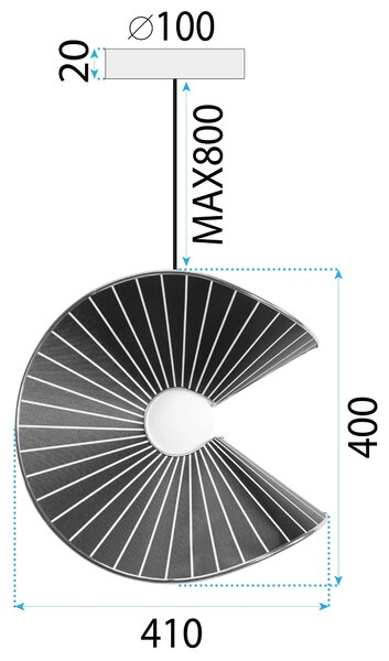 Viseča svetilka APP1500-1CP