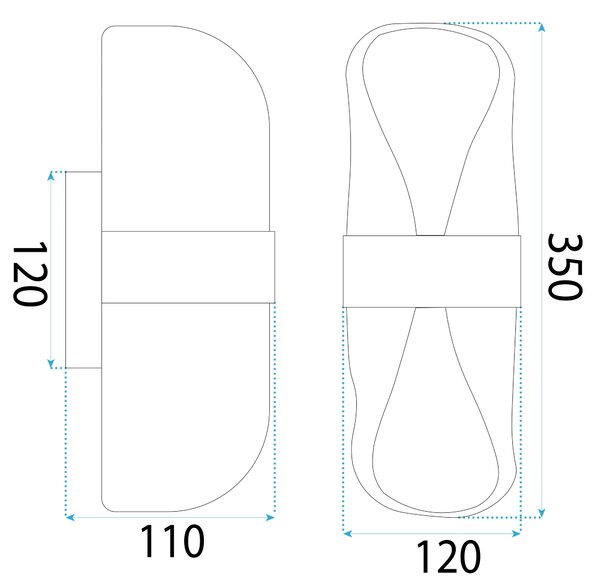 Stenska svetilka APP1502-1W