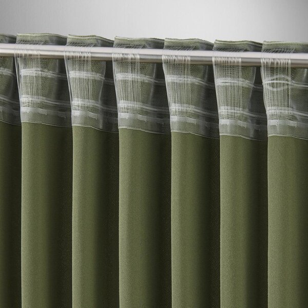 Modern Living Končana Zavesa Bianca, Zelena, Ca. 140/245 Cm
