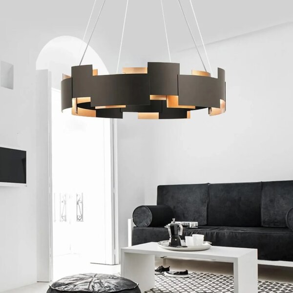 Viseča svetilka black APP1561-6CP