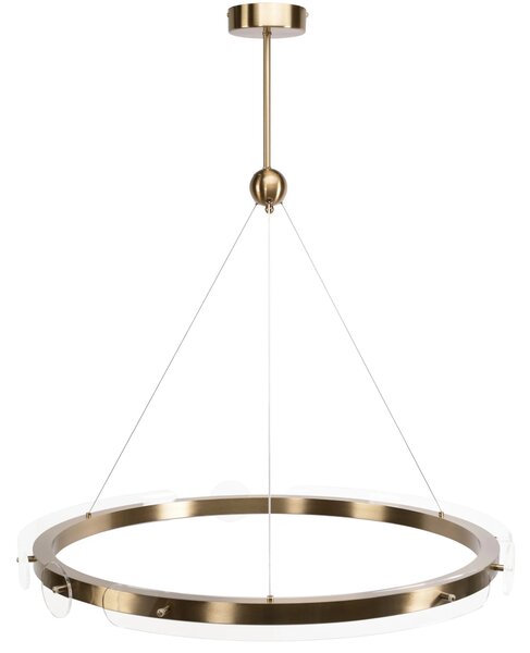 Loop LED viseča stropna svetilka APP1549-cp Gold + daljinski upravljalnik