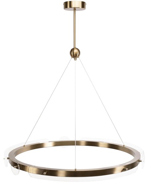 Loop LED viseča stropna svetilka APP1549-cp Gold + daljinski upravljalnik