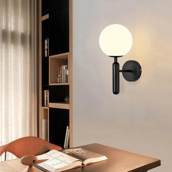 Stenska svetilka G097-1W BLACK