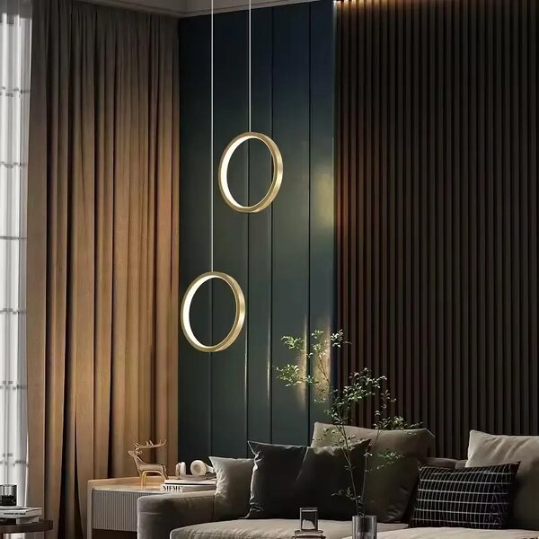Viseča LED svetilka G112-CP Gold