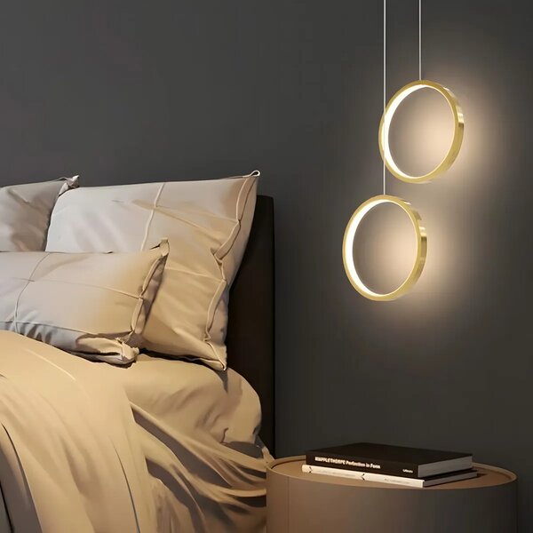Viseča LED svetilka G112-CP Gold