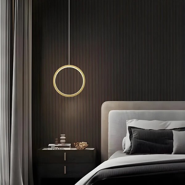 Viseča LED svetilka G112-CP Gold