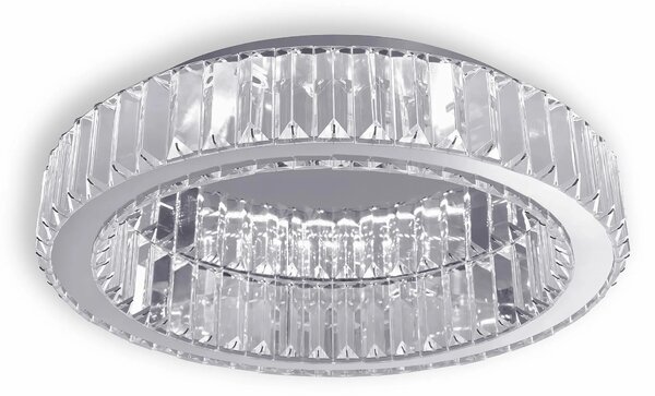 KRISTALNA SVETILKA PLAFOND APP1744-C 50 cm KROM