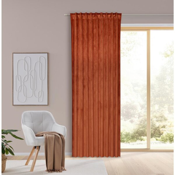 Modern Living Končana Zavesa Bianca, Temno Oranžna, Ca. 140/245 Cm
